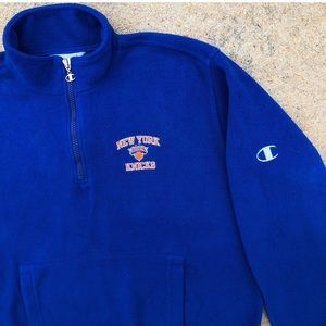 90s NBA Champion New York Nicks fleece pullover